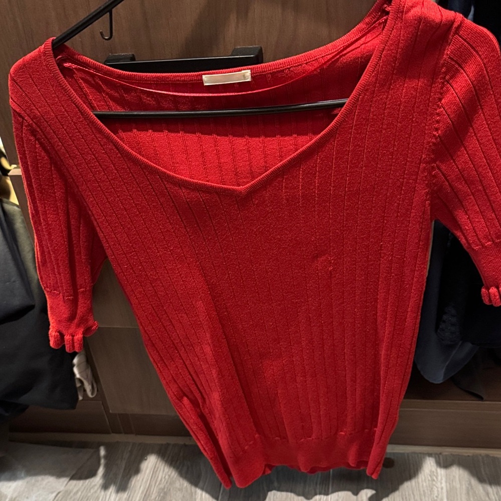 GU Red Sweater